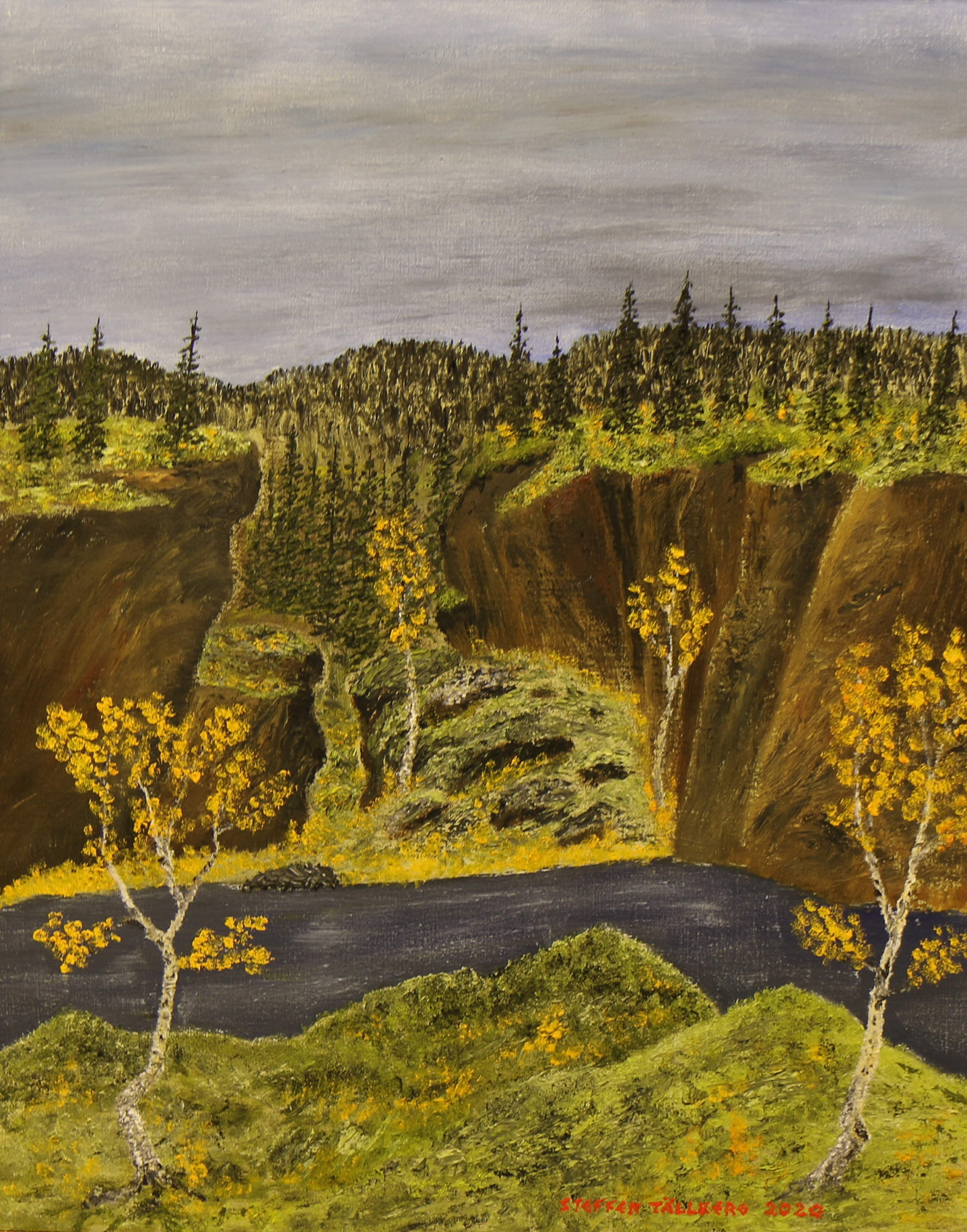 29_Uvtjärn höst_49x39