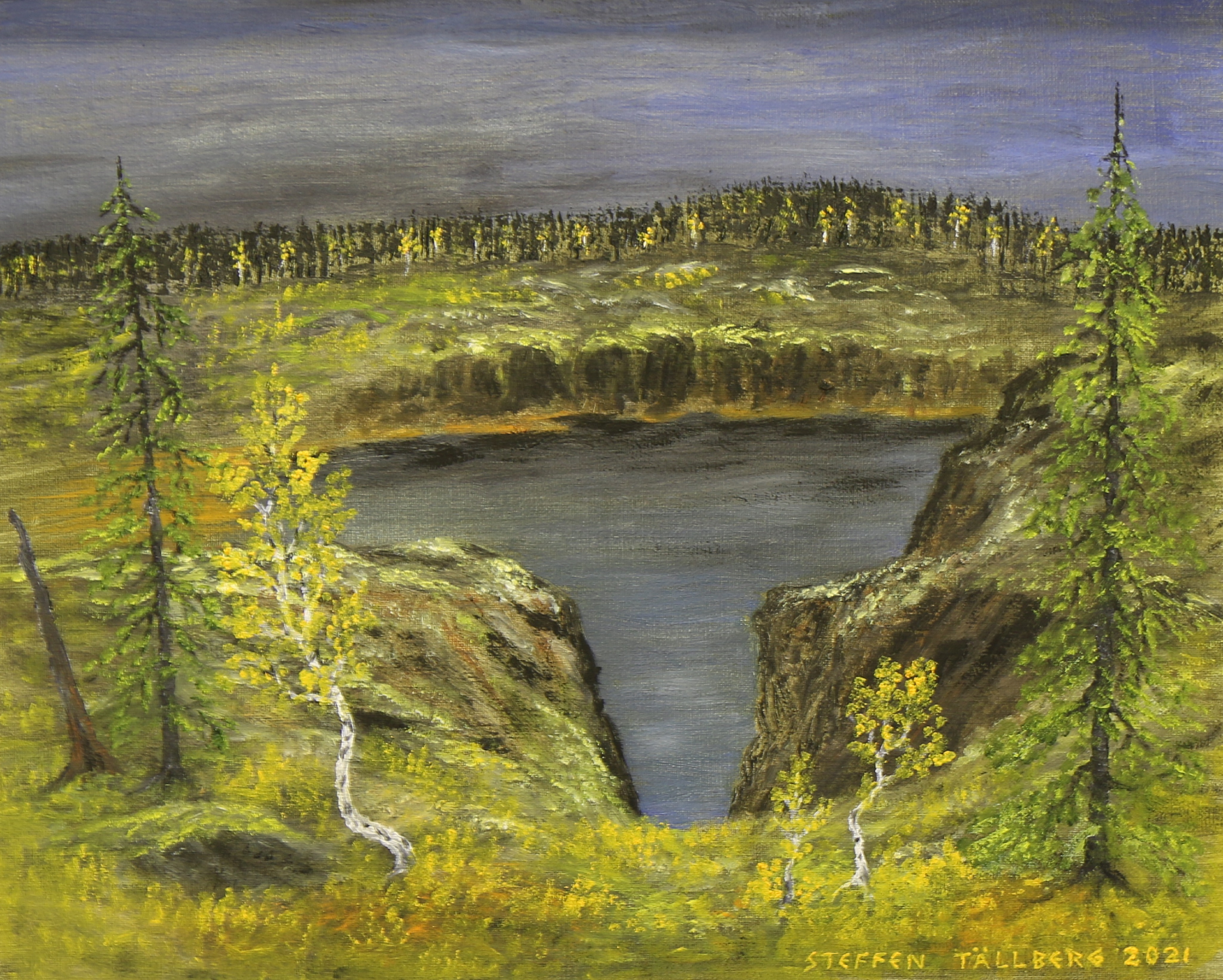 37_Höst vid trolltjärn_41x33