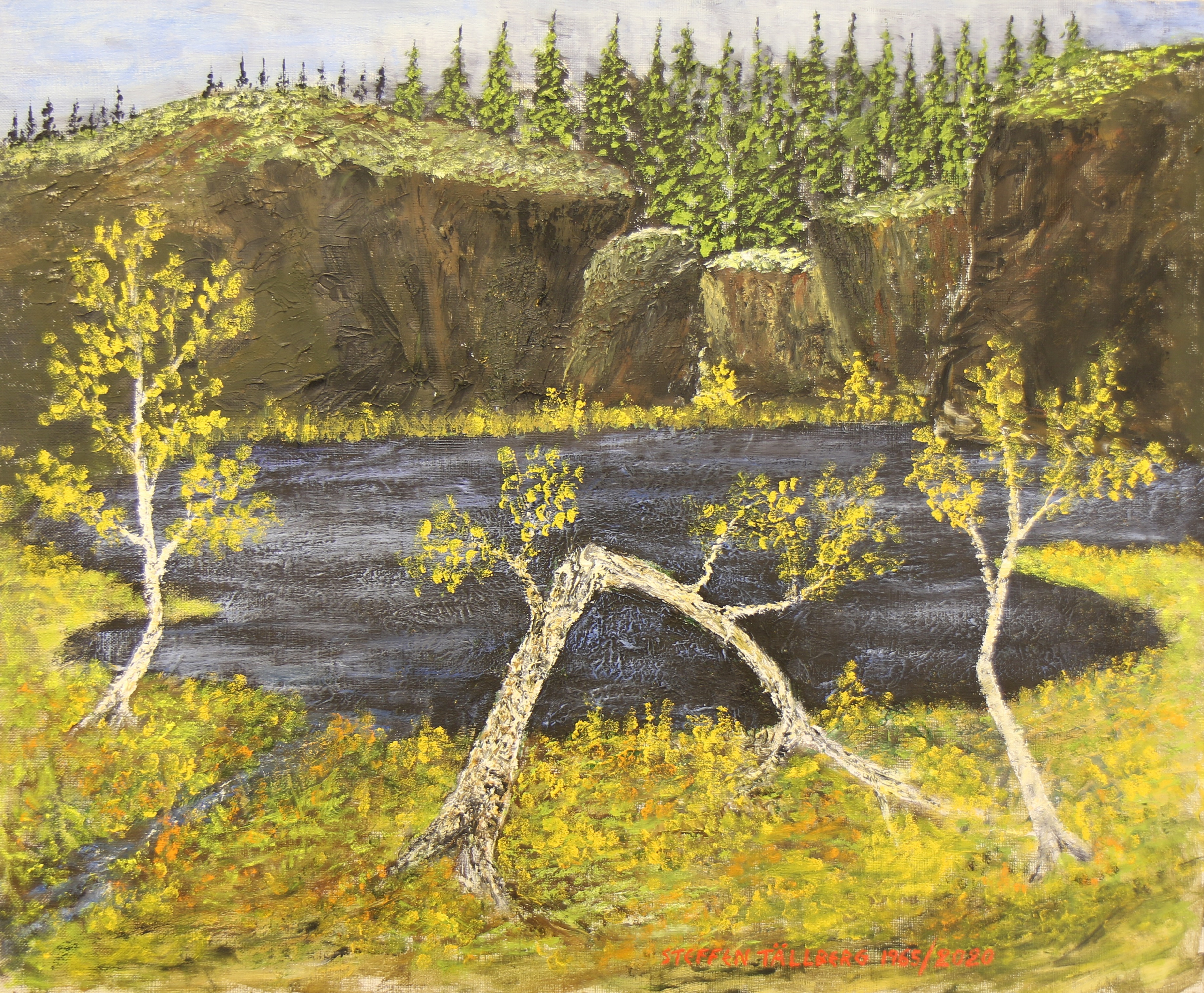 7_Uvtjärn höst_61x50